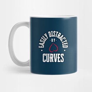 Easily distracted by Curves Mug